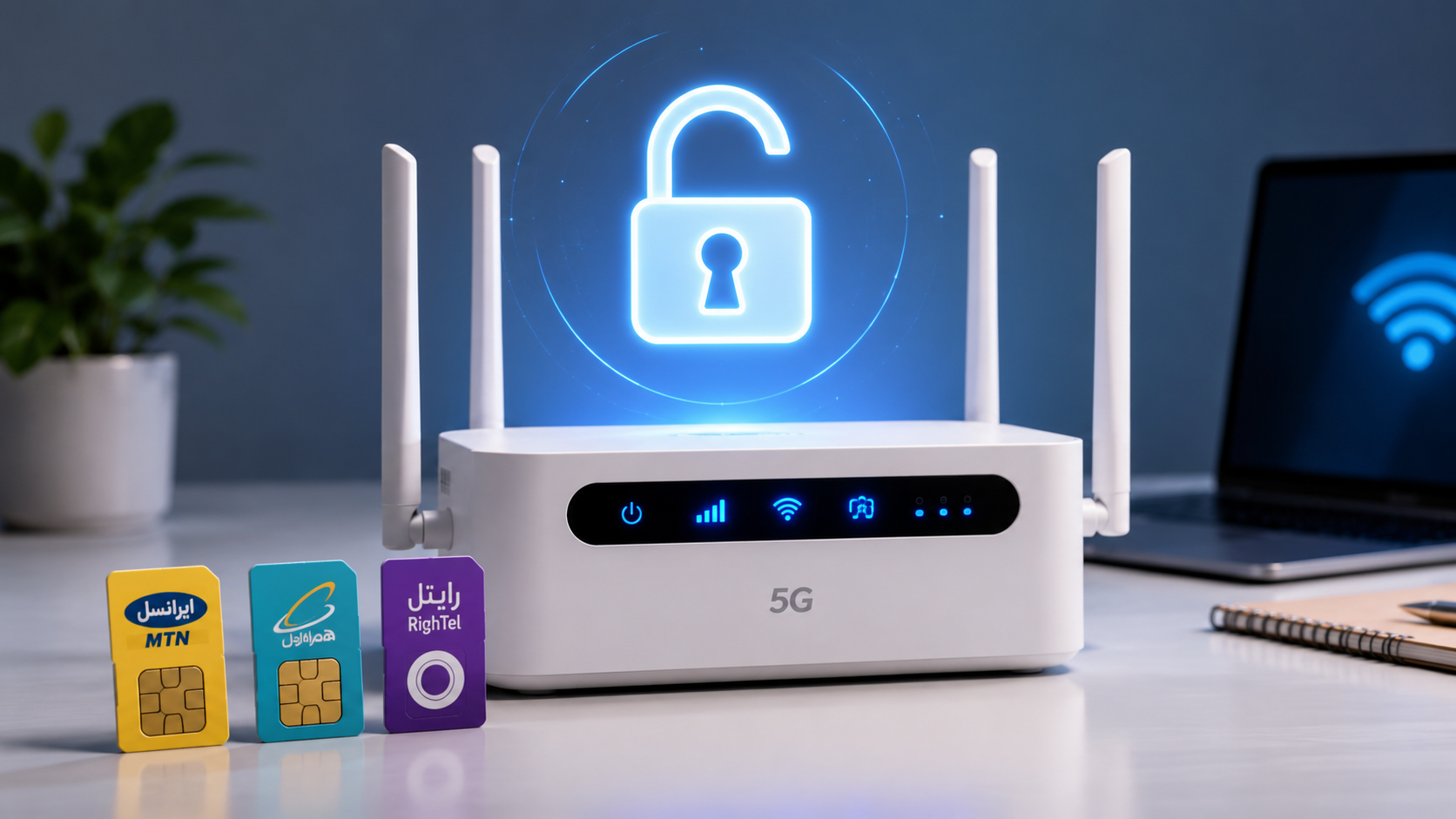 مودم آنلاک چیست؟ تفاوت مودم Unlock و Lock + مزایا، معایب و راهنمای خرید