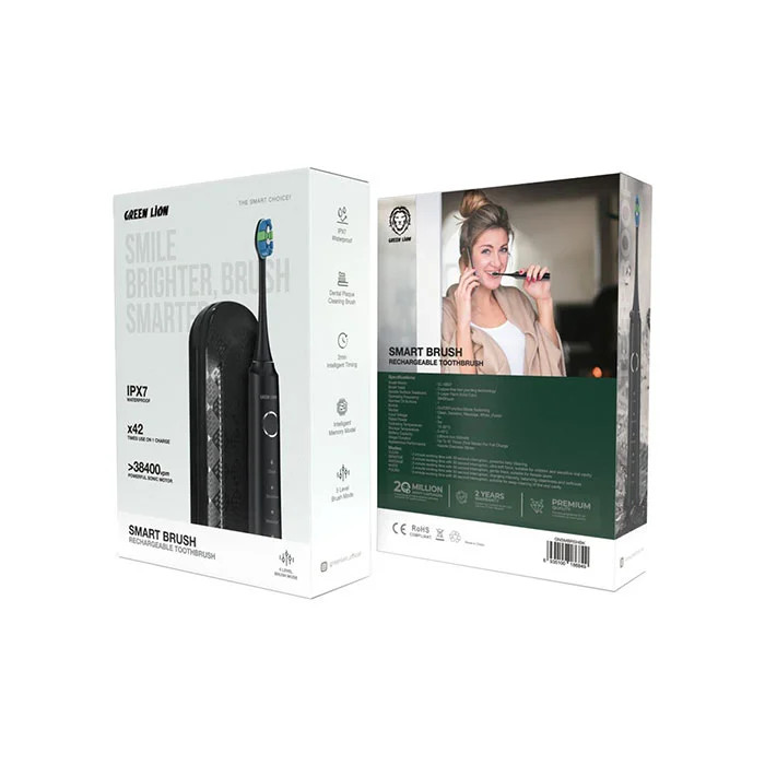 مسواک هوشمند قابل شارژ گرین لاین مدل Smart Brush GL-SB07 - فروشگاه اپل پلاس