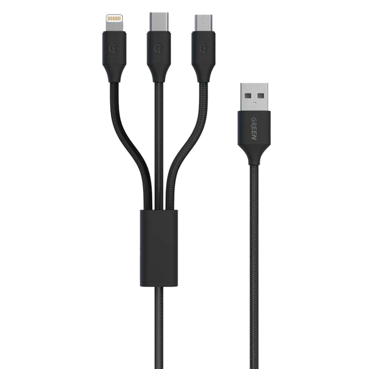 کابل 3 در 1 گرین لاین