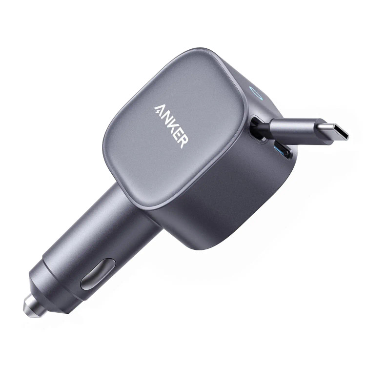 شارژر فندکی Anker75W Max A2738ha1 Car Charger - فروشگاه اپل پلاس