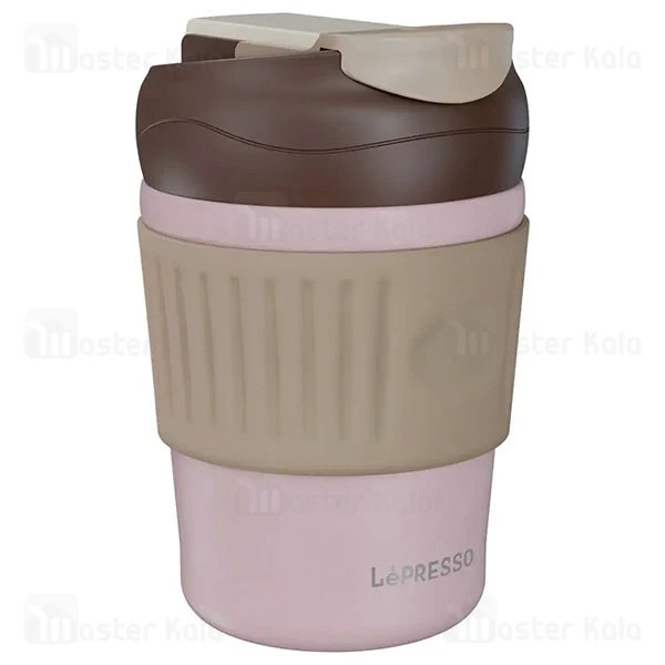 ماگ لپرسو Lepresso Tumbler Mug LPPBCFFCGY ظرفیت 350 میلی لیتر