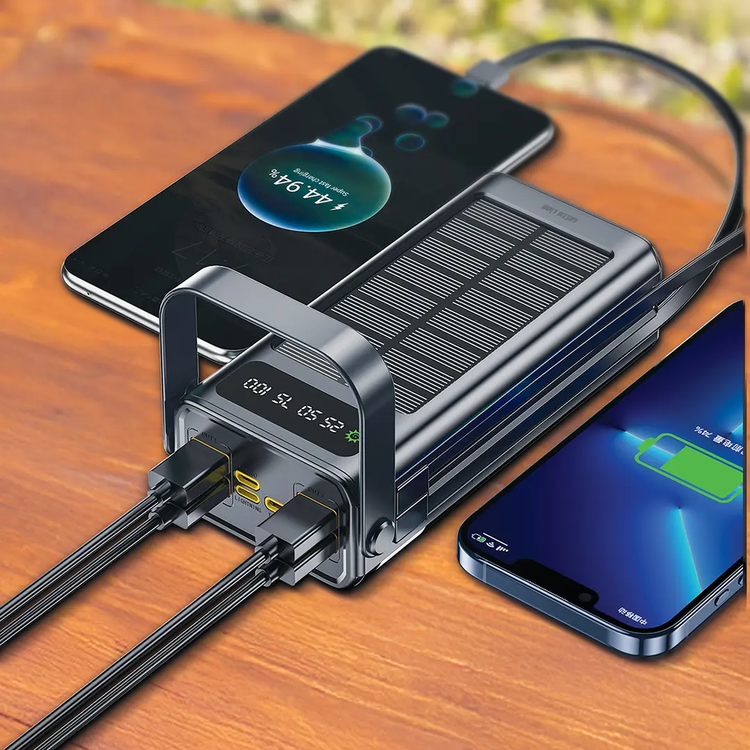 پاوربانک 30000mAh خورشیدی گرین لاین مدل Solar X - فروشگاه اپل پلاس