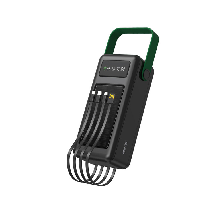 پاوربانک خورشیدی گرین مدل Solar Max ظرفیت ۵۰ هزار میلی آمپر - فروشگاه اپل پلاس