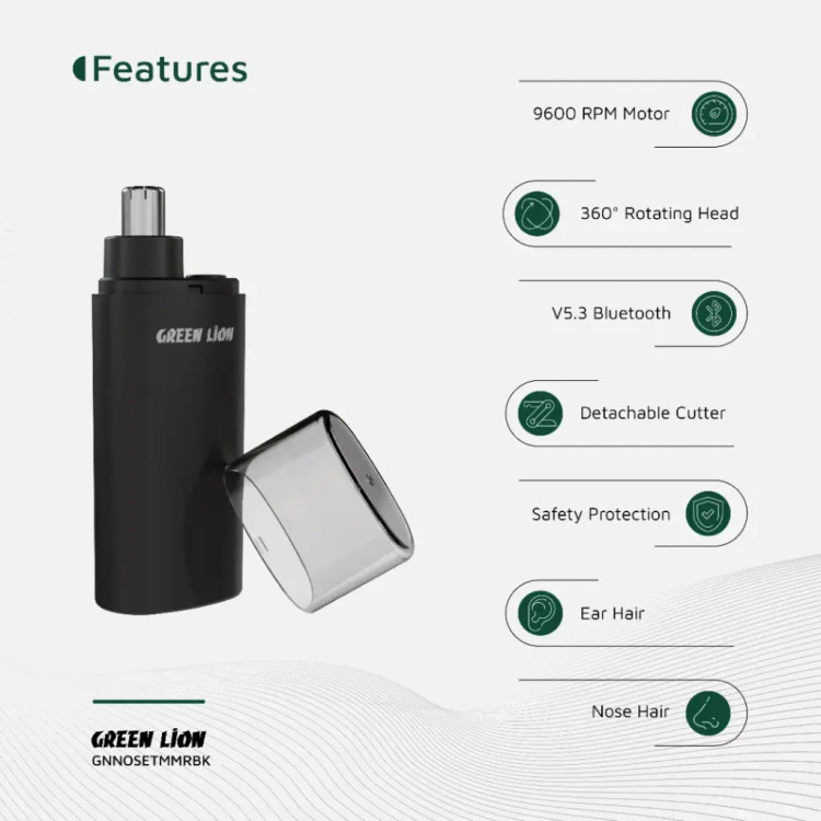 ماشین اصلاح موی بینی گرین لاین Green Lion Nose Pro - فروشگاه اپل پلاس