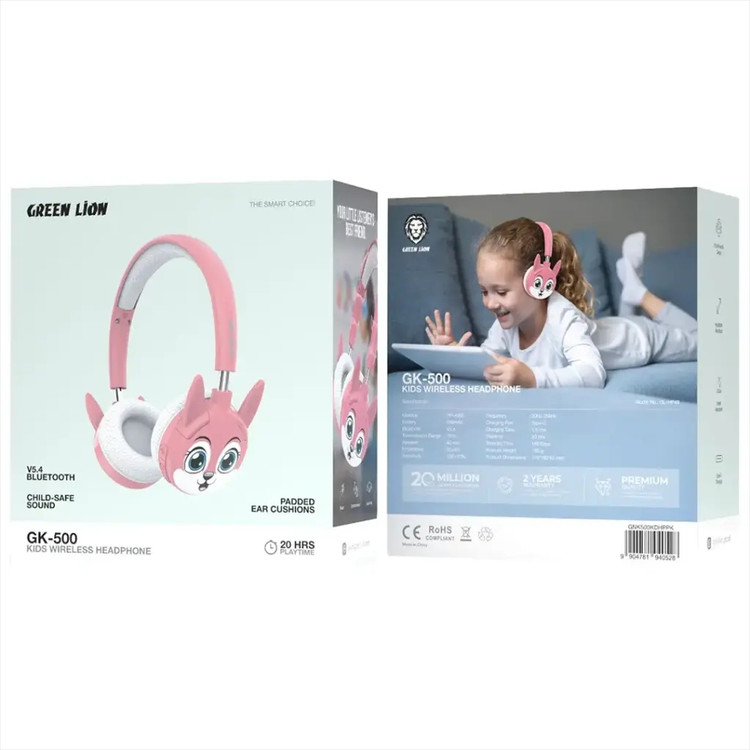 هدفون بلوتوثی بچه گانه گرین لاین GK-500