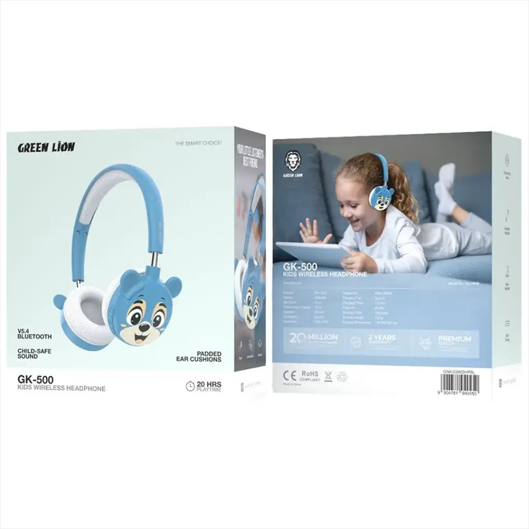 هدفون بلوتوثی بچه گانه گرین لاین GK-500