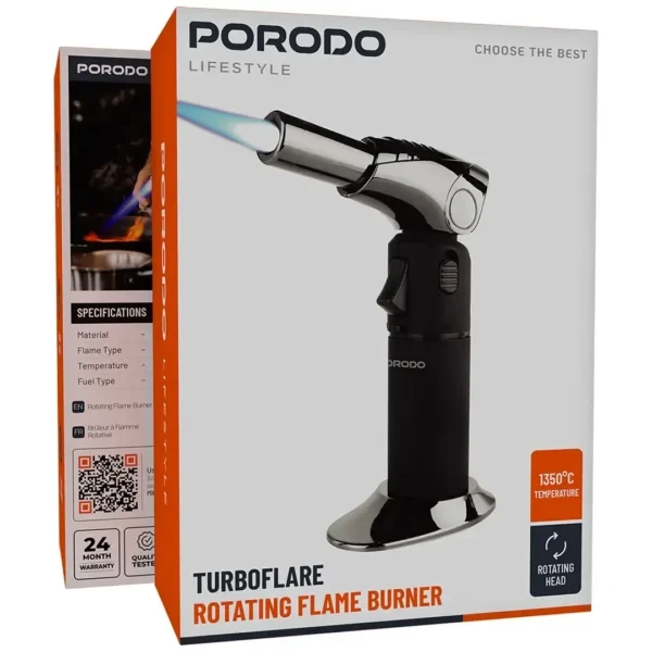 مشعل چرخشی پرودو TurboFlare با شعله قابل تنظیم و حرارت ۱۳۵۰ درجه - فروشگاه اپل پلاس