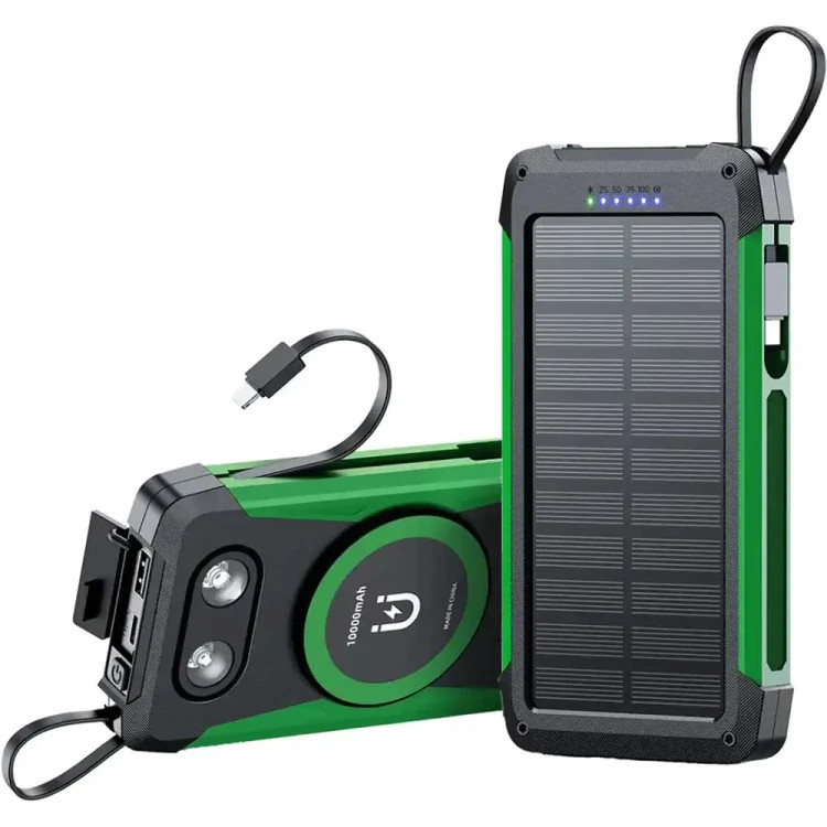پاوربانک 10000 گرین لاین مدل Solar Trex - فروشگاه اپل پلاس