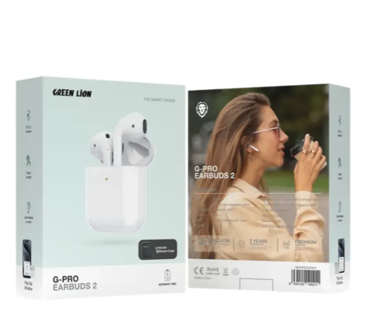 هندزفری بی سیم گرین لاین مدل G-Pro Earbuds 2 - فروشگاه اپل پلاس