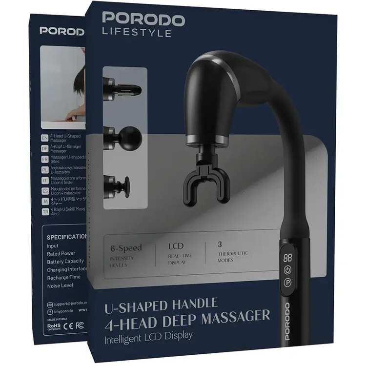 ماساژور پرودو مدل U-Shaped Handle PDLFSTH021 - فروشگاه اپل پلاس