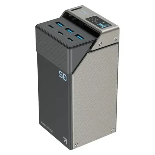 پاوربانک 65W پاورولوژی مدل Powerology PPBCHA68 ظرفیت 50000mA/h - فروشگاه اپل پلاس