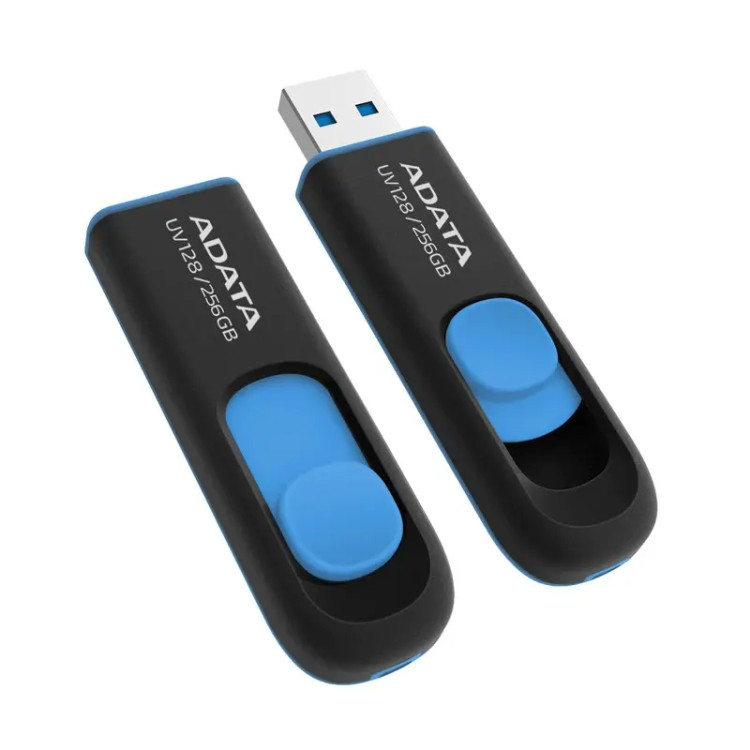 فلش مموری ای دیتا مدل UV128 USB 3.2 ظرفیت 128 گیگابایت گارانتی شرکتی - فروشگاه اپل پلاس