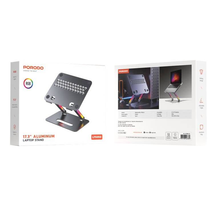 پایه لپتاپ۱۷.۳ اینچی آلومینیومی پرودو مدل PD-LFST050