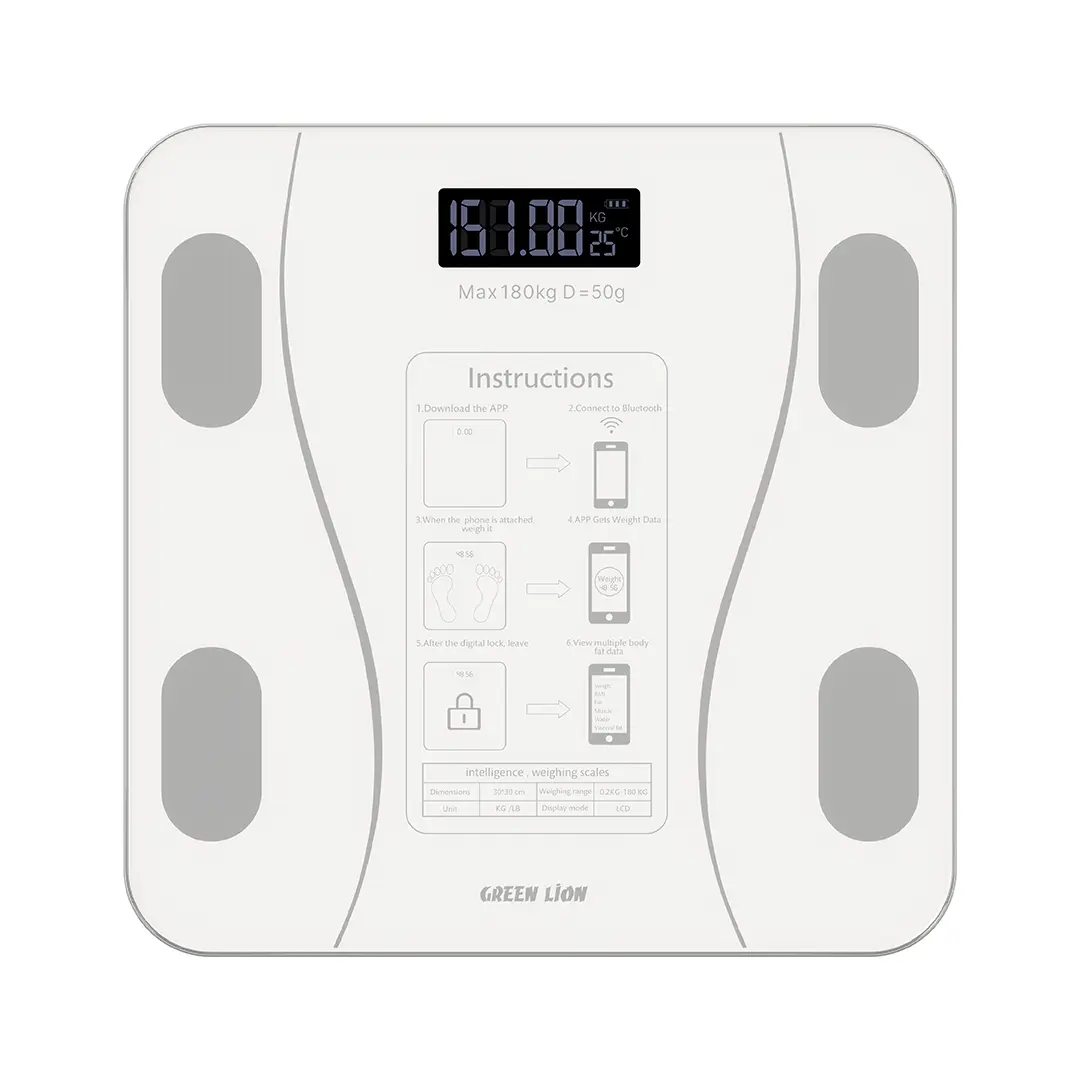 ترازوی هوشمند گرین لاین GBC-200 مدل GNGWS13SBCWH