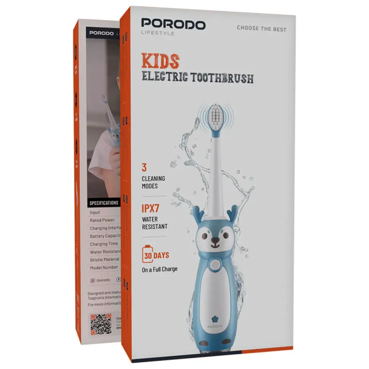 مسواک برقی پرودو مدل PORODO PDLFSTK12PK