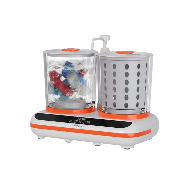 ماشین لباسشویی قابل حمل Porodo Launder Twin 2L Portable Mini