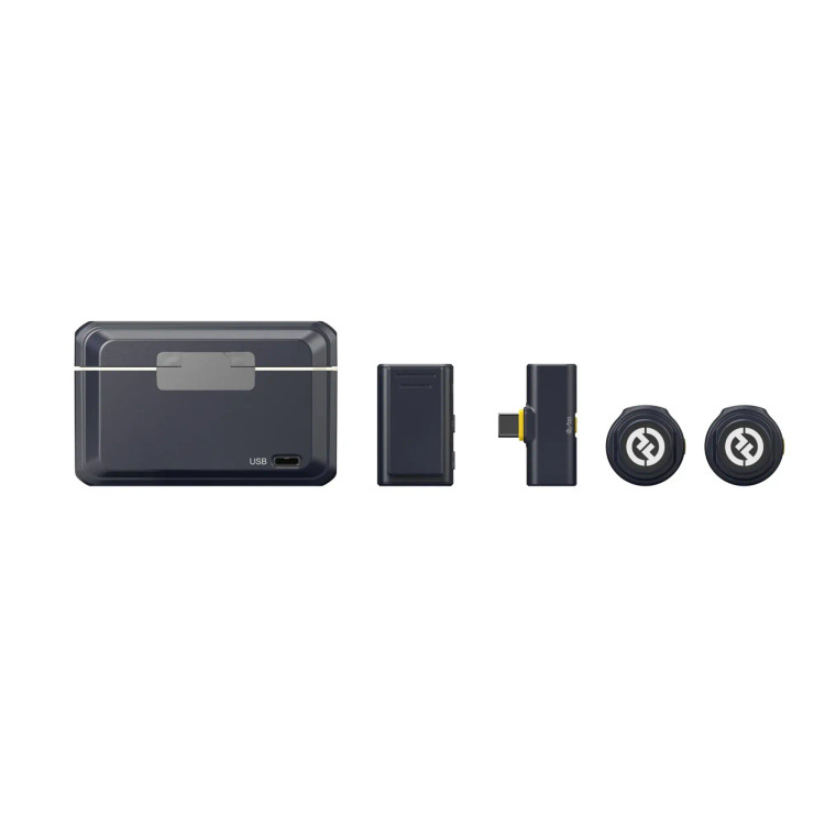 میکروفن بی سیم یقه ای هالی لند Hollyland LARK M2 Mini Combo