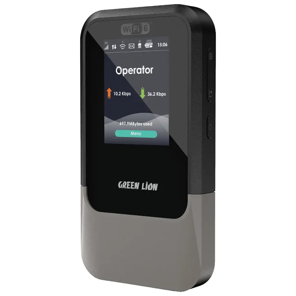 روتر 5G قابل حمل گرین لاین Green Lion Connect 5G Portable MiFi Router