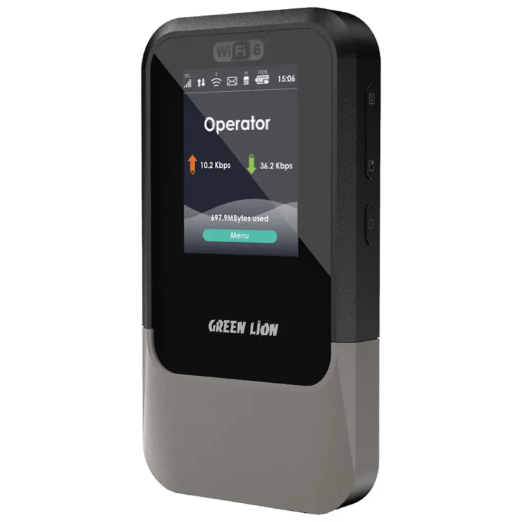 روتر 5G قابل حمل گرین لاین Green Lion Connect 5G Portable MiFi Router