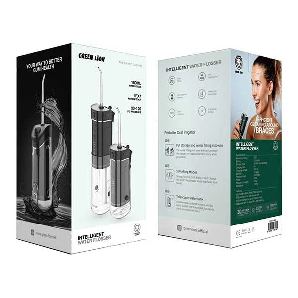 واتر جت دهان و دندان گرین لاین Green Lion Portable Oral Irrigator 180ML