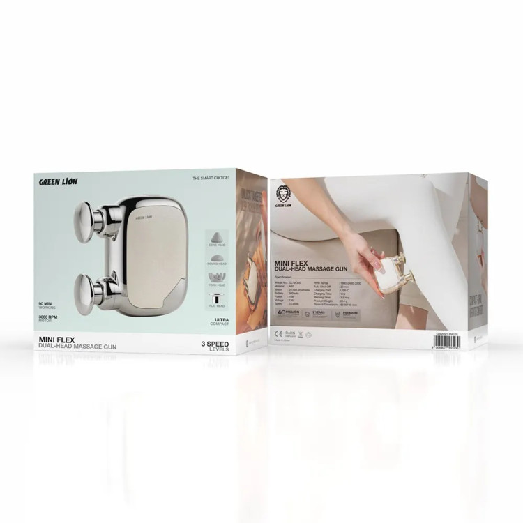ماساژور تفنگی گرین لاین Mini Flex دو سری مدل GNMINFLXMGSL
