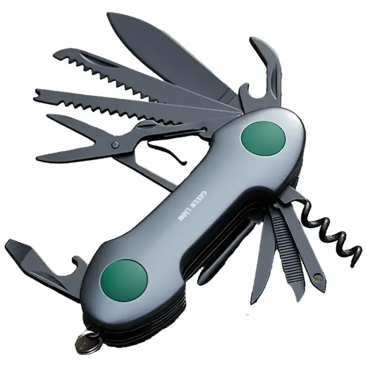 ابزار چندکاره گرین لاین Green Lion 14-In-1 Multi Tool Key Chain GMT14A