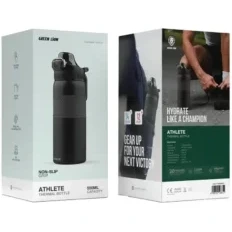 فلاسک ورزشی گرین لاین Athlete Thermal Bottle 550ML مدل GNATHTMBBK