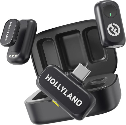میکروفن بی سیم یقه ای هالی لند Hollyland LARK A1 Duo